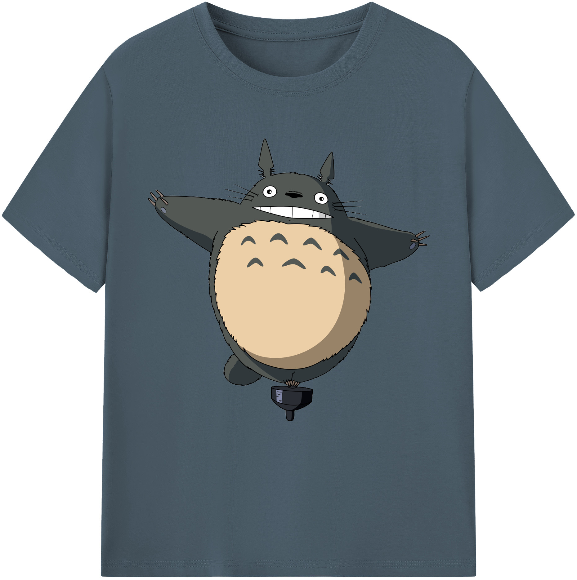 （画像用） となりのトトロ 草壁メイ 草壁サツキ My Neighbor Totoro Satsuki Kusakabe Mei Kusakabe 綿100％半袖Tシャツ（フロントプリント）